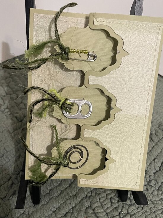 Hand Crafted Other - Handcrafted Blank Card 4.25" x 5.5" with envelope. BUNDLE ONLY